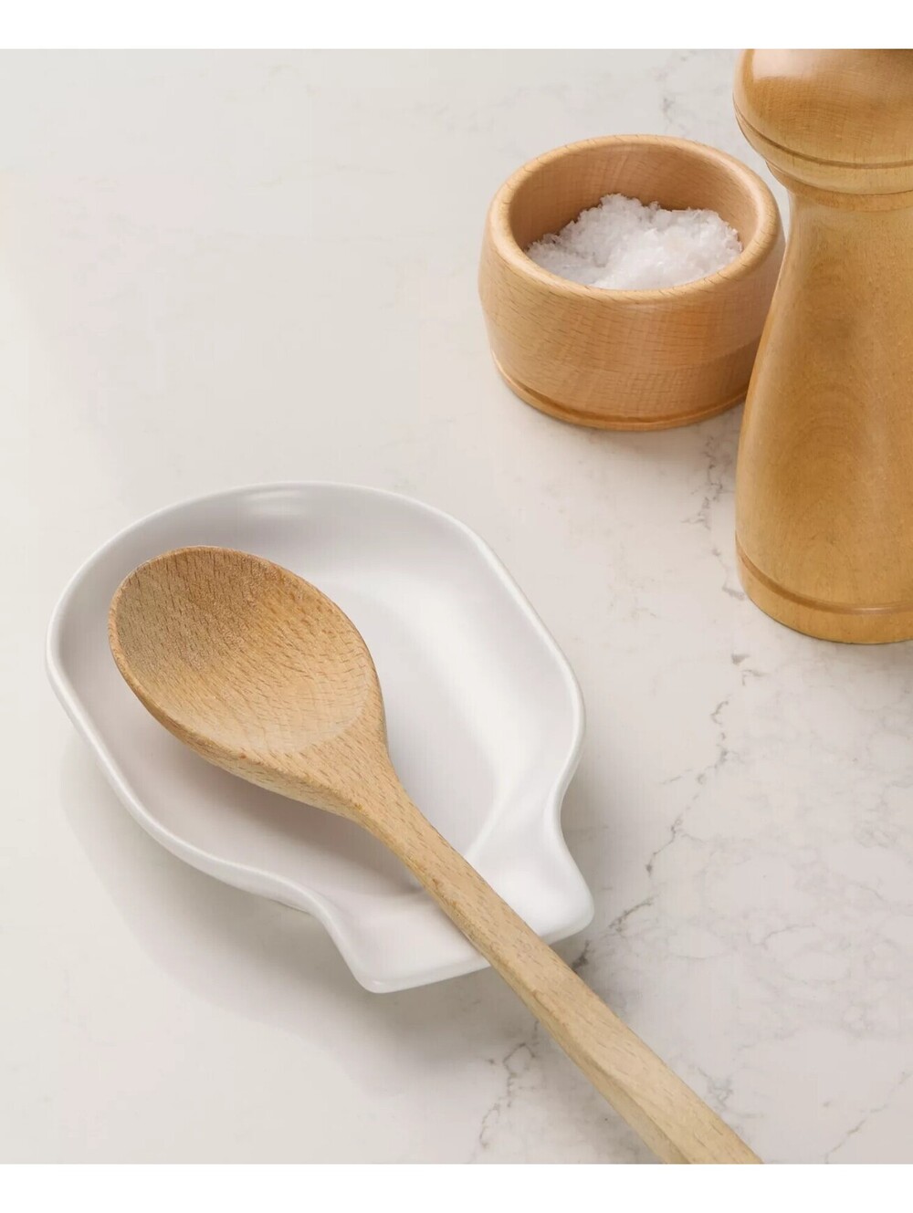20$ The Cellar Whiteware Spoon Rest Size one Off White
